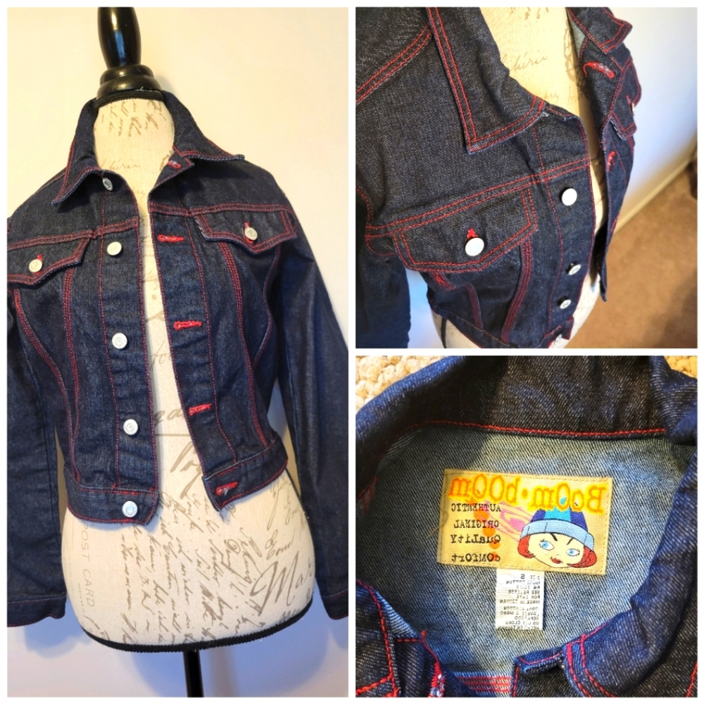 Boom Boom Vintage Denim Jacket
